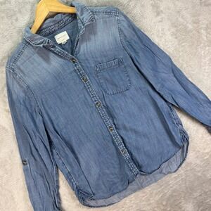 American Eagle Outfitters Blue Button Down Shirt